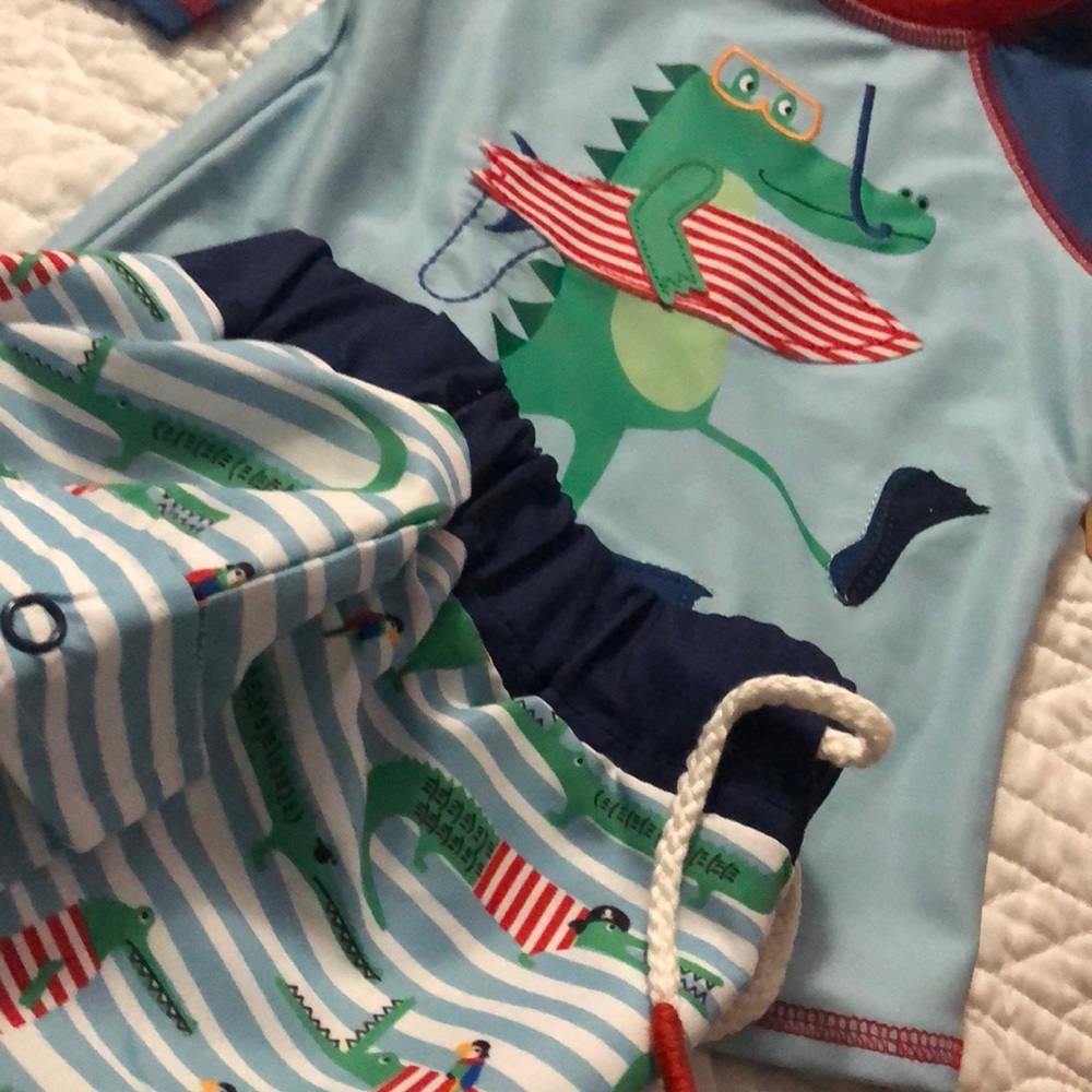 Mud Pie NWT | UPF 50+ Swim Set
